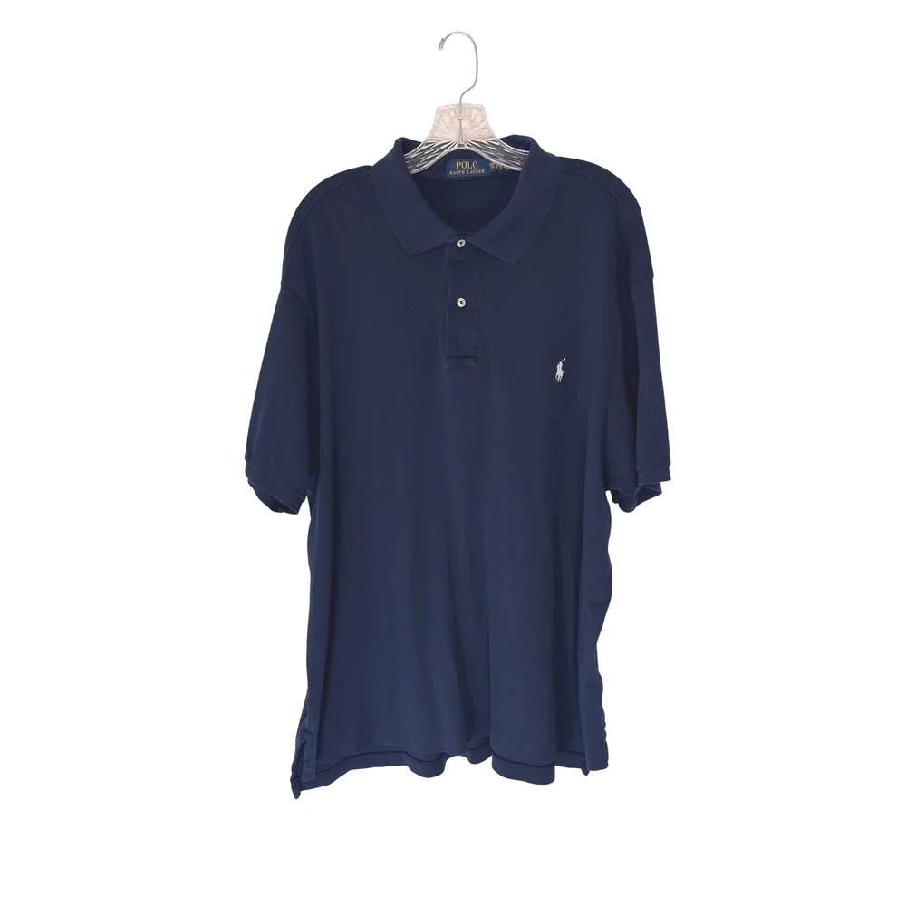 Polo Ralph Lauren Polo Shirt‎ Men's Short Sleeve Business Casual Work Office 2XB